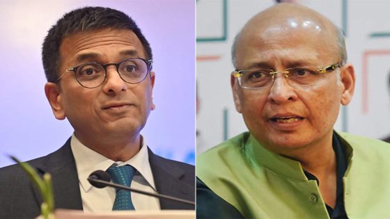 Chief Justice Jokes With Abhishek Singhvi In AAP Case – MASHAHER