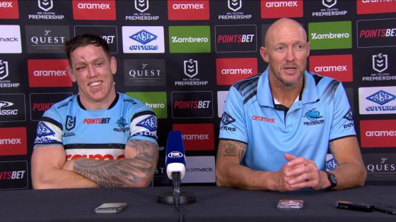 Cronulla Sharks, Craig Fitzgibbon press conference, Canberra Raiders comeback win, 18 points down, 30 unanswered points – MASHAHER