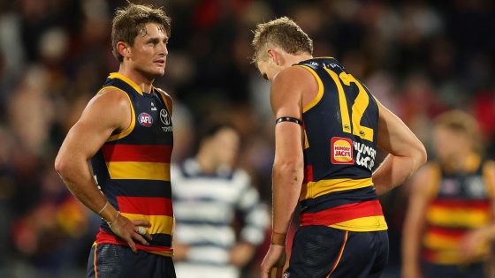 Adelaide Crows midfield concerns, loss to Geelong Cats, David King on First Crack, call to put Josh Rachele, Izak Rankine, reaction, response, latest news – MASHAHER