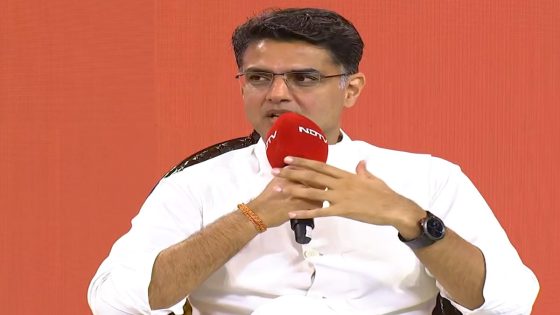 Sachin Pilot On Not Contesting Lok Sabha Polls – MASHAHER