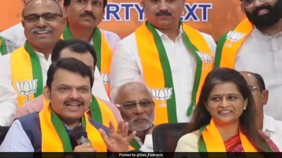 Congress Veteran’s Daughter-In-Law Archana Patil Joins BJP In Maharashtra – MASHAHER