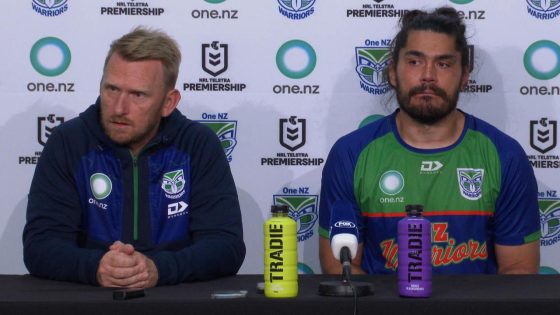 New Zealand Warriors press conference, Andrew Webster, Xavier Coates try, Melbourne Storm, loss to Storm, highlights, videos, news – MASHAHER