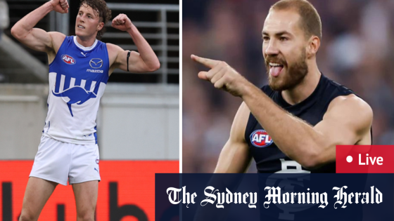 North Melbourne Kangaroos v Carlton Blues; Fremantle Dockers v Adelaide Crows scores, results, fixtures, teams, tips, games, how to watch – MASHAHER