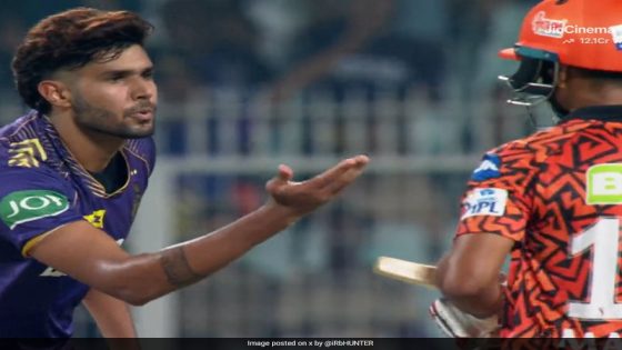 Harshit Rana Gives ‘Flying Kiss’ Send-Off To Mayank Agarwal. Sunil Gavaskar Reacts – Watch – MASHAHER