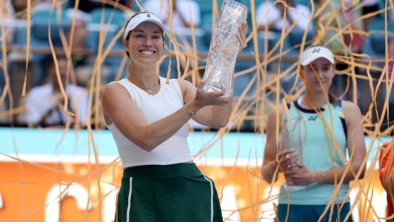 ‘Emotional’ Collins wins Miami Open on her final try – MASHAHER