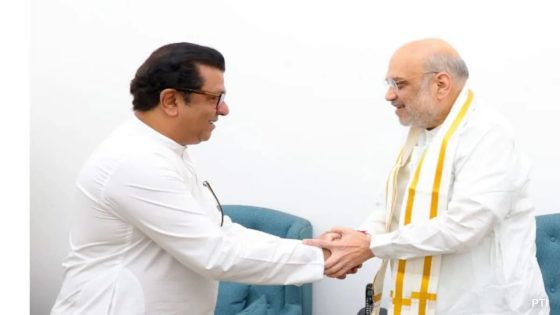 Uddhav Thackeray As Cousin Raj Thackeray Meets Amit Shah – MASHAHER