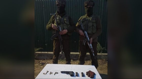 Terrorist hideout busted in Jammu and Kashmir’s Sopore, arms seized – MASHAHER