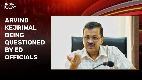 Enforcement Directorate team questions Arvind Kejriwal at his residence – MASHAHER