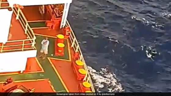 Pirate Ship Intercepted By Indian Navy, Bullets Fired At Chopper – MASHAHER