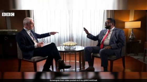 Guyana President Schools BBC Reporter – MASHAHER