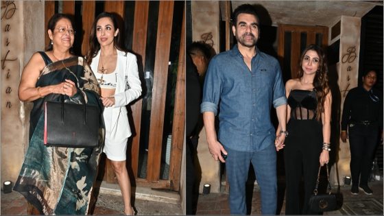 Malaika Arora joins Arbaaz-Shura Khan for son Arhaan’s podcast launch – MASHAHER