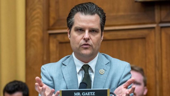 Rep. Matt Gaetz subpoenaed in defamation suit by woman he allegedly had sex with as minor: Sources – MASHAHER