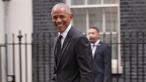 Barack Obama pays surprise visit to Downing Street | Politics News – MASHAHER