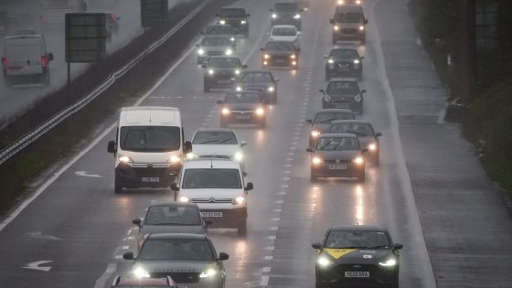 UK weather: Drivers warned as heavy rain forecast for large parts of country on Easter Monday | Weather News – MASHAHER