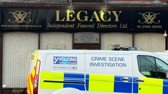 Man and woman arrested after 34 bodies removed from funeral parlour in police raid | UK News – MASHAHER