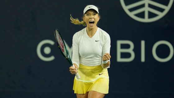 British number one Katie Boulter comes from set down to win San Diego Open | UK News – MASHAHER