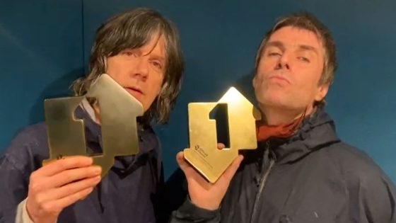 Oasis frontman Liam Gallagher and The Stone Roses guitarist John Squire land number one album with collaboration | Ents & Arts News – MASHAHER