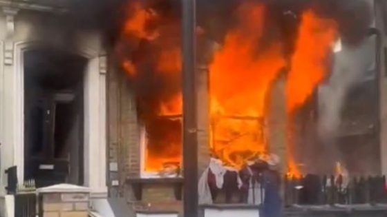 Hackney: Man in his 60s arrested after suspected antisemitic arson attack in east London | UK News – MASHAHER