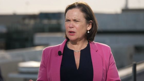 Israel-Hamas war: ‘Words are not enough’ from US on Middle East conflict, says Sinn Fein leader Mary Lou McDonald | World News – MASHAHER