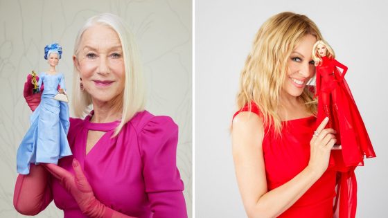 Helen Mirren and Kylie Minogue among those honoured with Barbie likeness | Ents & Arts News – MASHAHER