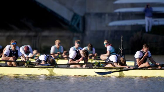 Oxford rower says Boat Race crew suffered ‘E. coli outbreak’ before defeat and complains of ‘poo in the water’ | UK News – MASHAHER