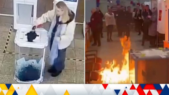 ‘Noon against Putin’, Molotov cocktails and dye in ballot boxes – how Russians protested the election | World News – MASHAHER