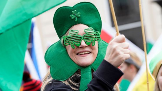 St Patrick’s Day celebrated with parades, shamrocks – and three cheers for absent Kate | UK News – MASHAHER