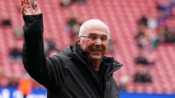 Sven-Goran Eriksson ‘in tears’ as he fulfils dying wish of managing Liverpool | UK News – MASHAHER