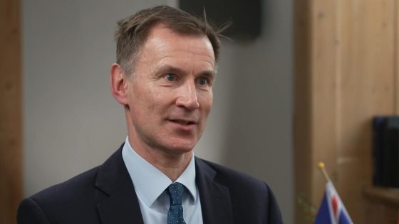 Jeremy Hunt admits his plan to end national insurance ‘won’t happen any time soon’ | Politics News – MASHAHER