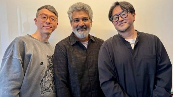 Viral: SS Rajamouli meets Japanese anime makers Rui Kuroki, Kazuto Nakazawa – MASHAHER