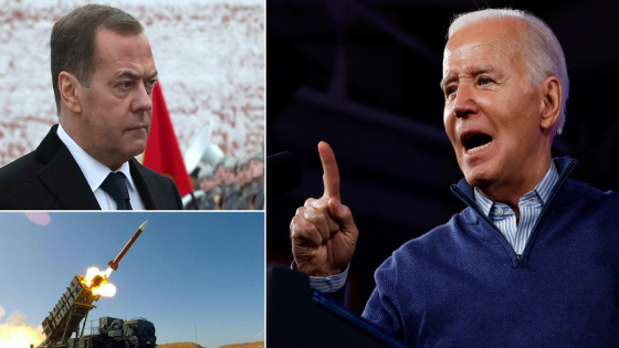 Biden is ‘dragging humanity to HELL’, Dmitry Medvedev claims as Nato missiles deployed – MASHAHER