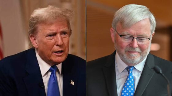 Australia says Kevin Rudd doing a ‘good job’ after Donald Trump’s criticism – MASHAHER