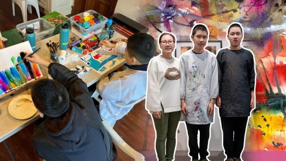 How Lei is helping her sons with autism paint a brighter future for their lives beyond school – MASHAHER