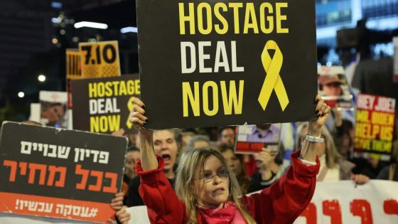 Israelis rally for hostages, ouster of Benjamin Netanyahu as Hamas ceasefire talks stall – MASHAHER