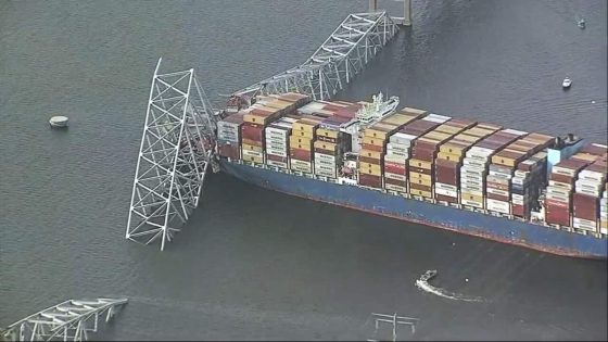 Baltimore’s Key Bridge partially collapses after ship strike – MASHAHER