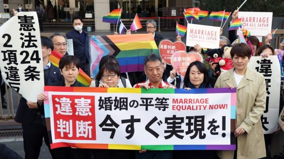 Japanese high court rules denying same-sex marriage unconstitutional – MASHAHER