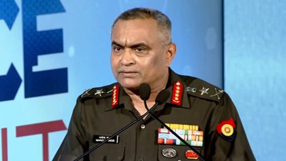 Army Chief General Manoj Pande’s Top Quotes – MASHAHER