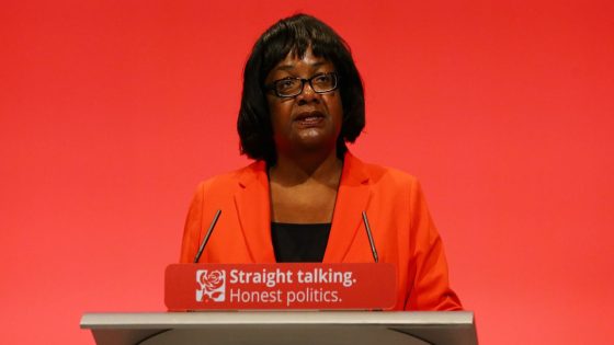 Police launch investigation into alleged racist comments made by Tory party donor about Diane Abbott – MASHAHER