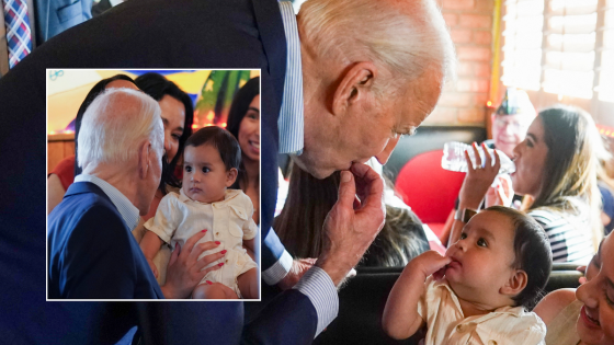 Joe Biden wanders off stage during campaign speech after he ‘couldn’t resist little baby’ – MASHAHER