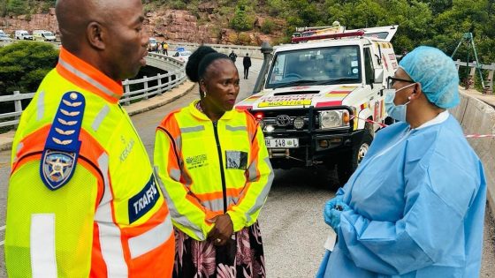 Bus in South Africa plunges off bridge and catches fire, killing 45 people – MASHAHER