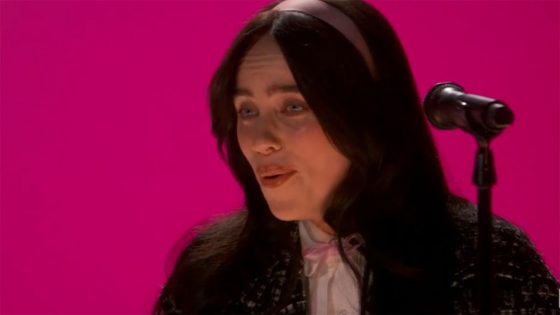 Billie Eilish Exhaling ‘Whoa’ After Her Barbie Performance Is Already One Of My Favorite Oscar 2024 Moments – MASHAHER