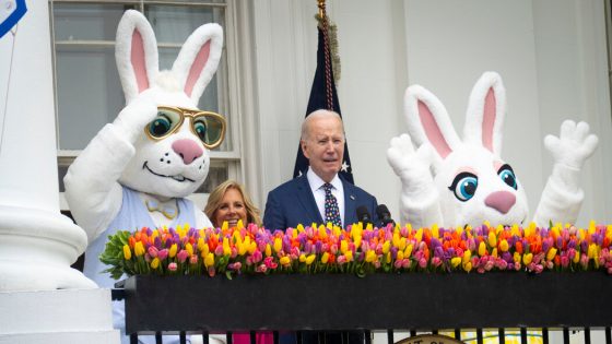 ‘Pretty Big Bunny, Huh?’: Biden Hosts White House Easter Egg Roll – MASHAHER