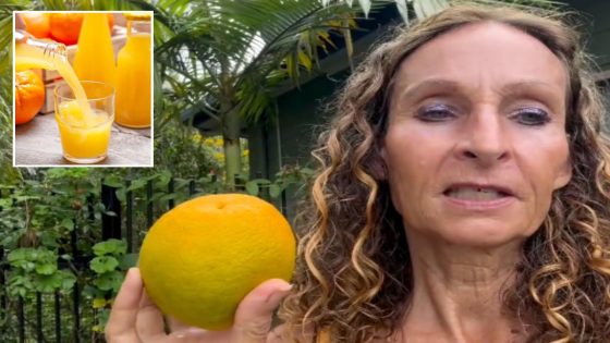 I drank nothing but orange juice for 40 days — here’s what it did to my body – MASHAHER