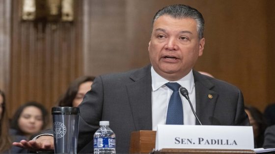 As border debate shifts right, Sen. Alex Padilla emerges as persistent counterforce for immigrants – MASHAHER