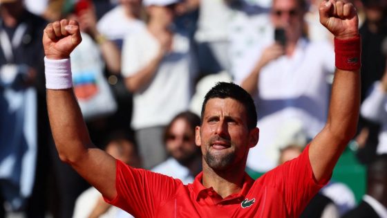 Monte Carlo Masters: Novak Djokovic beats Lorenzo Musetti to reach quarter-finals – MASHAHER