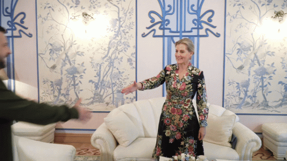 Duchess of Edinburgh Meets Zelensky During Kyiv Visit – MASHAHER