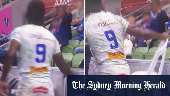 Fijian Drua’s Frank Lomani allegedly racially abused by Melbourne Rebels fan – MASHAHER