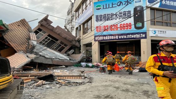 A strong earthquake rocks Taiwan, collapsing buildings and causing a tsunami – MASHAHER