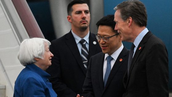 Yellen kicks off China meetings with overcapacity concerns, encouraging market-oriented reforms – MASHAHER