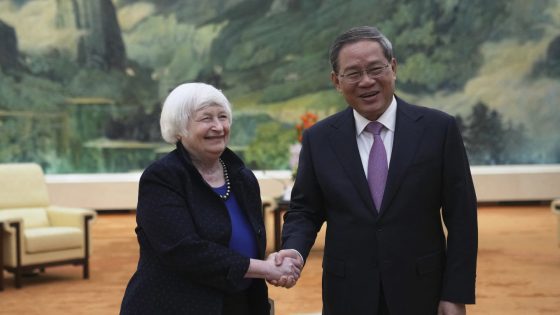 U.S., China need ‘tough’ conversations, Yellen tells Chinese Premier Li – MASHAHER